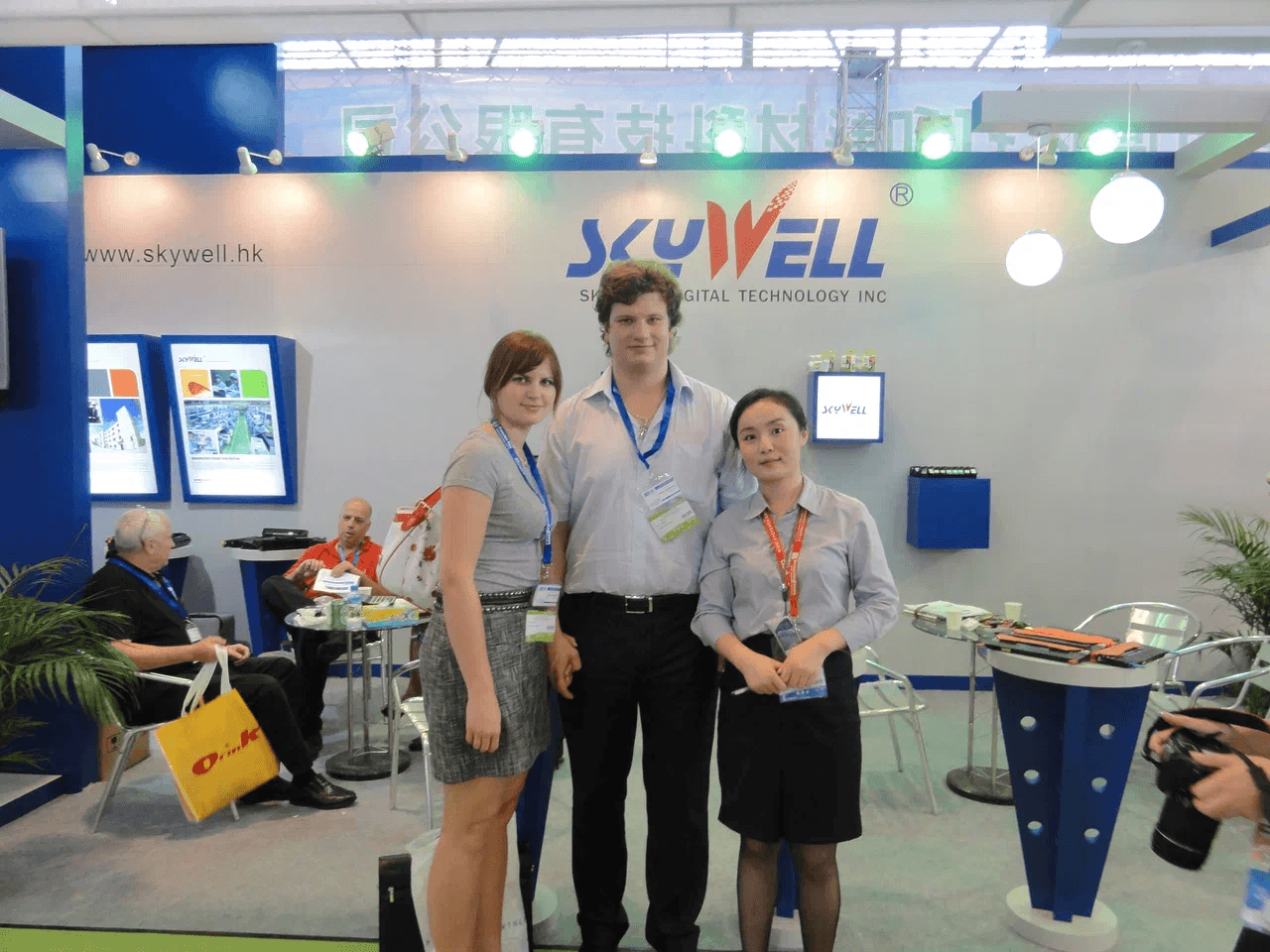 Remax trade show — стенд SKYWELL